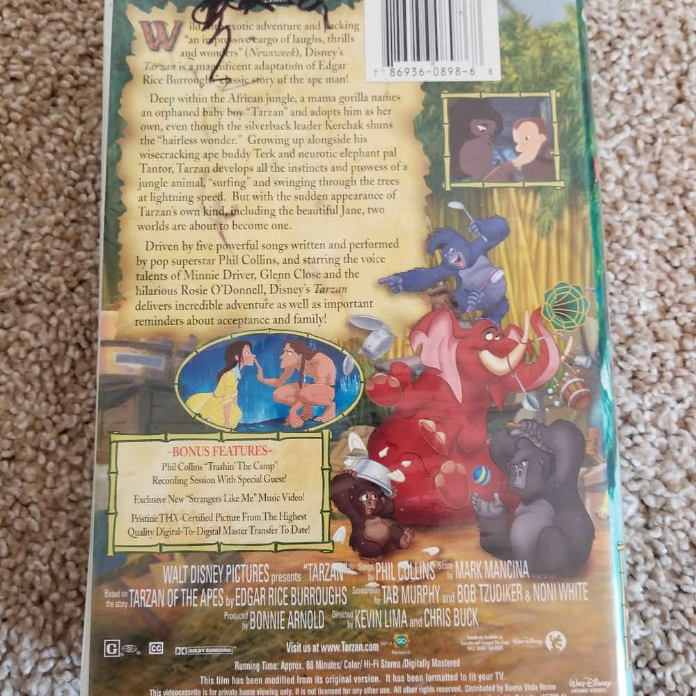 ♥️VINTAGE♥️ DISNEY VHS TAPE BUNDLE - Picture 3 of 16